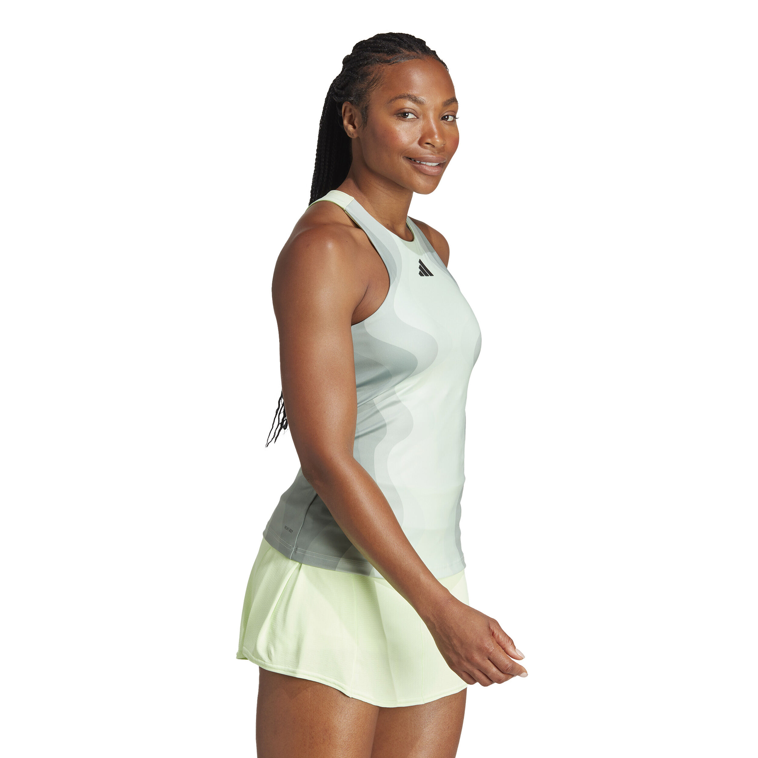 Y- Tank-Top Damen - Hellgrün