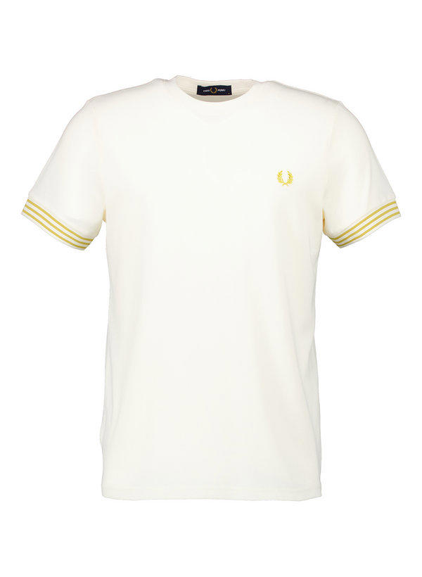 Fred Perry, T-Shirt, Baumwolle, creme