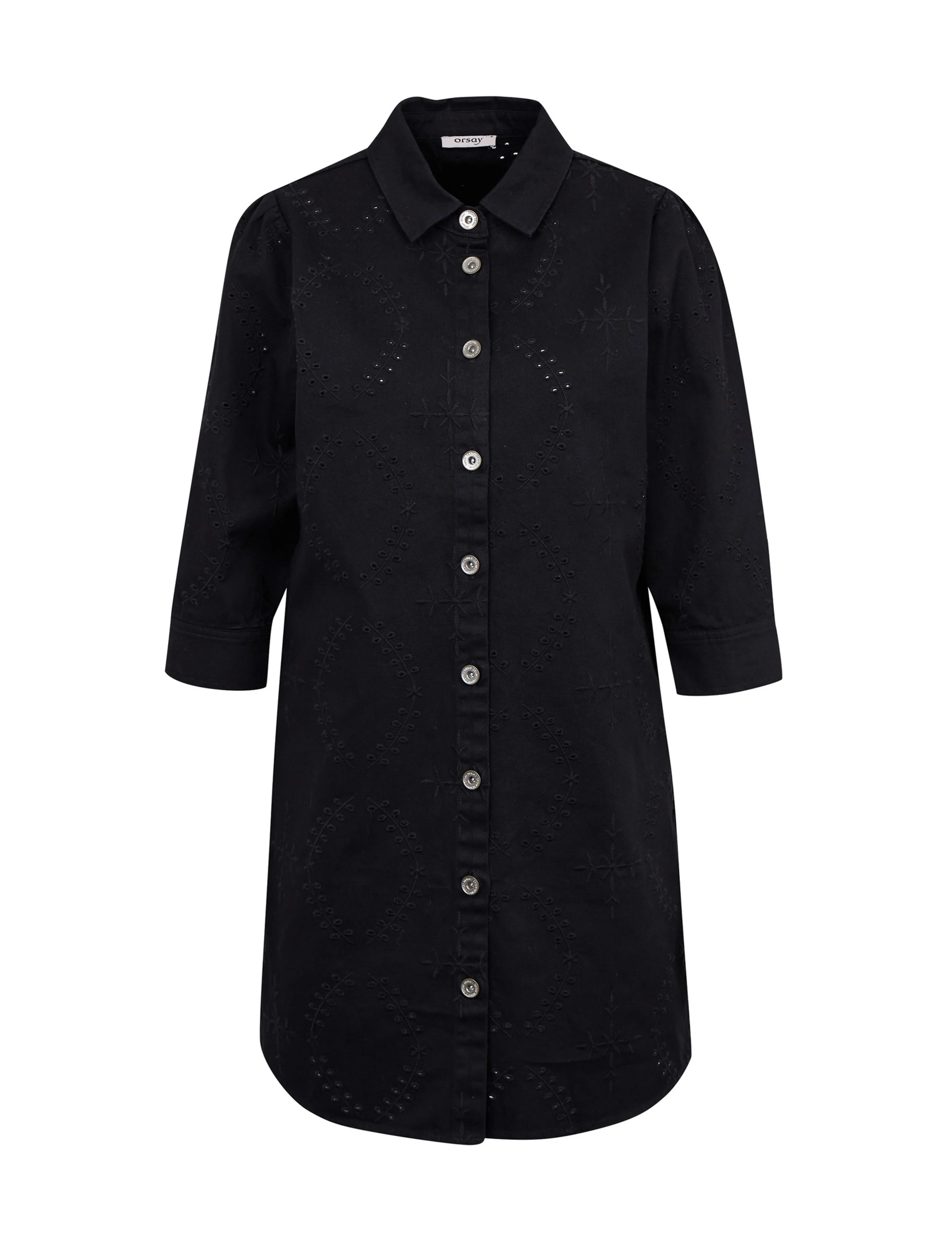 Schwarzes Damen-Denim-Kleid ORSAY