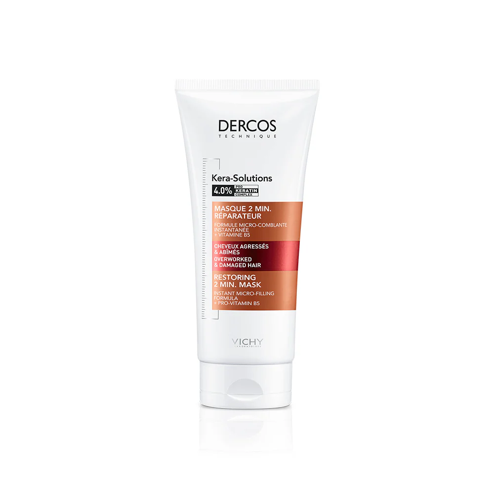 Dercos Dercos Kera -Solutions Maschera riparatrice 2min - Maschera Riparatrice Capelli