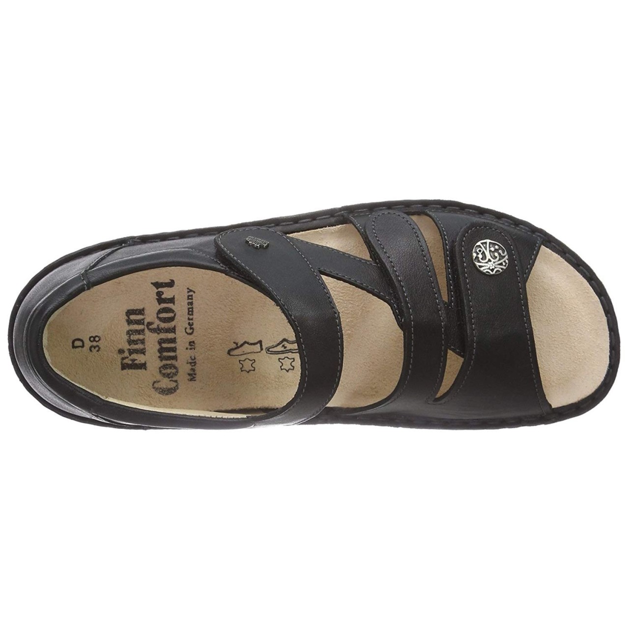 FINN COMFORT Komfort Sandalen schwarz