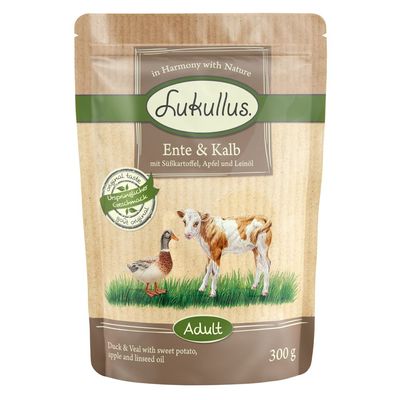 10 + 2 GRATIS! 12 x 300 g Lukullus Naturkost Frischebeutel