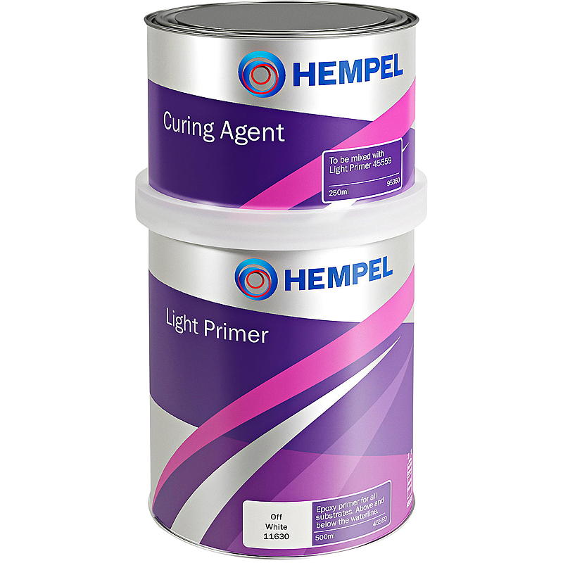 Hempel Lightprimer Hempel 0,75 liter, off white