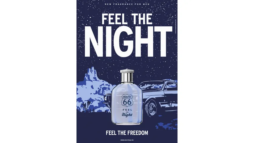 ROUTE 66 FEEL THE NIGHT Eau de Toilette 100 ml