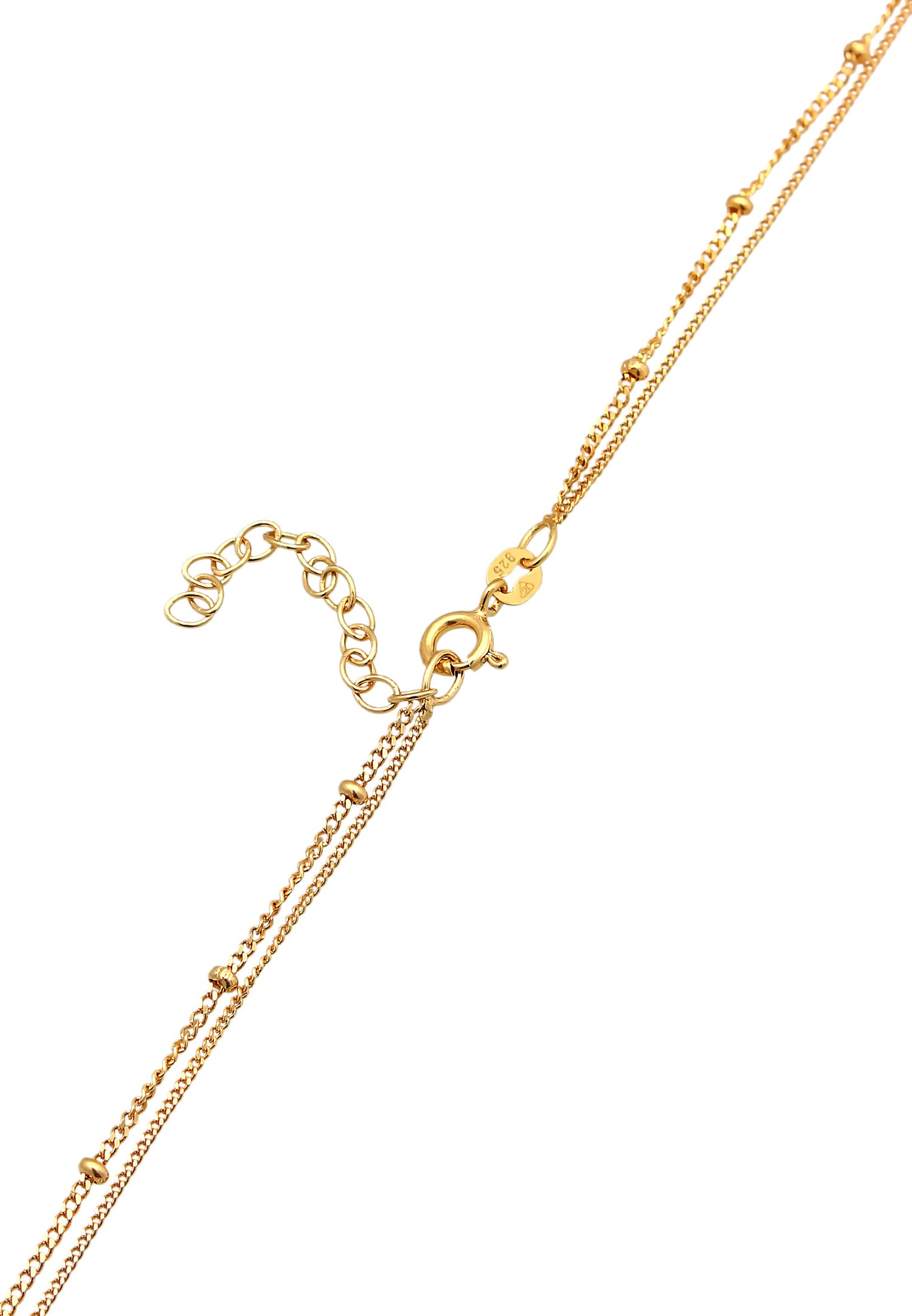 Copripannolini girocollo da donna Elli in argento sterling 925 placcato oro