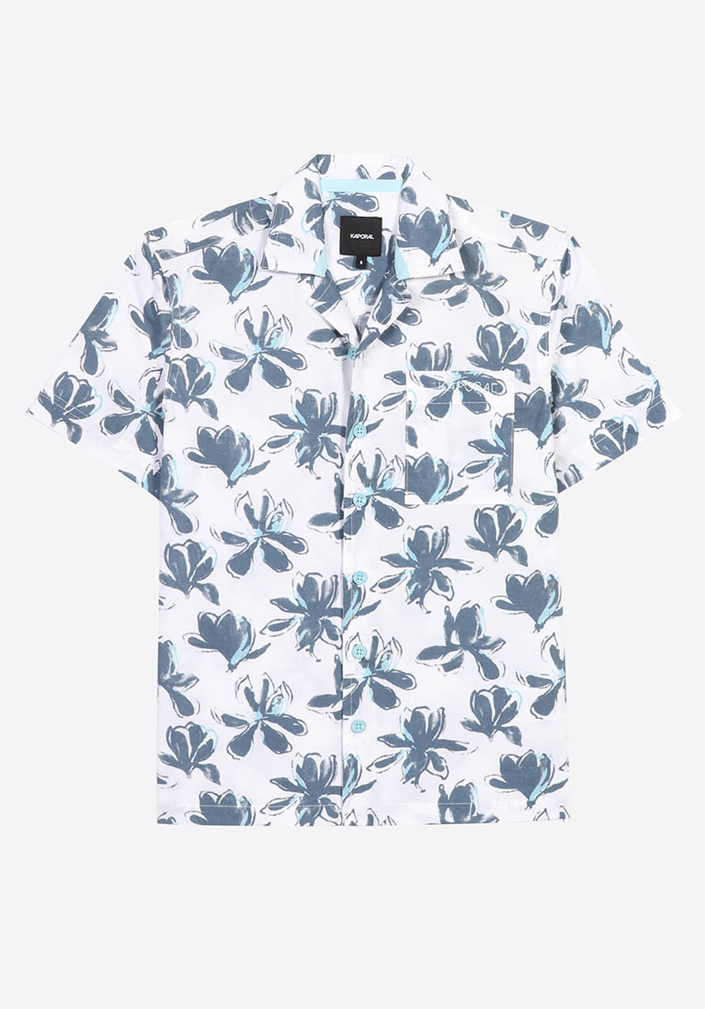 PAUL   Chemise fleurie blanche Garçon en 100% coton