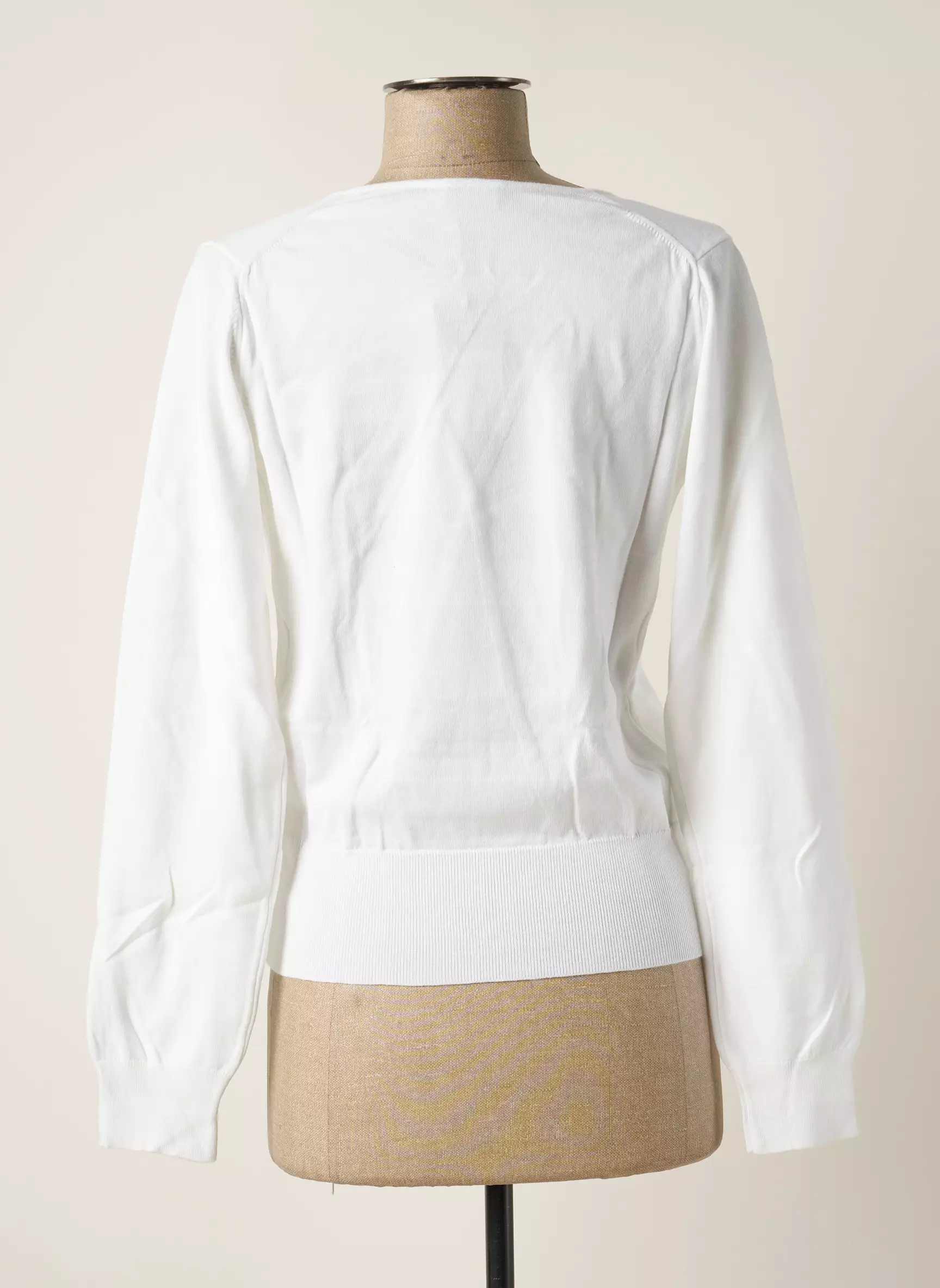 Stefan Green Pulls Femme couleur blanc