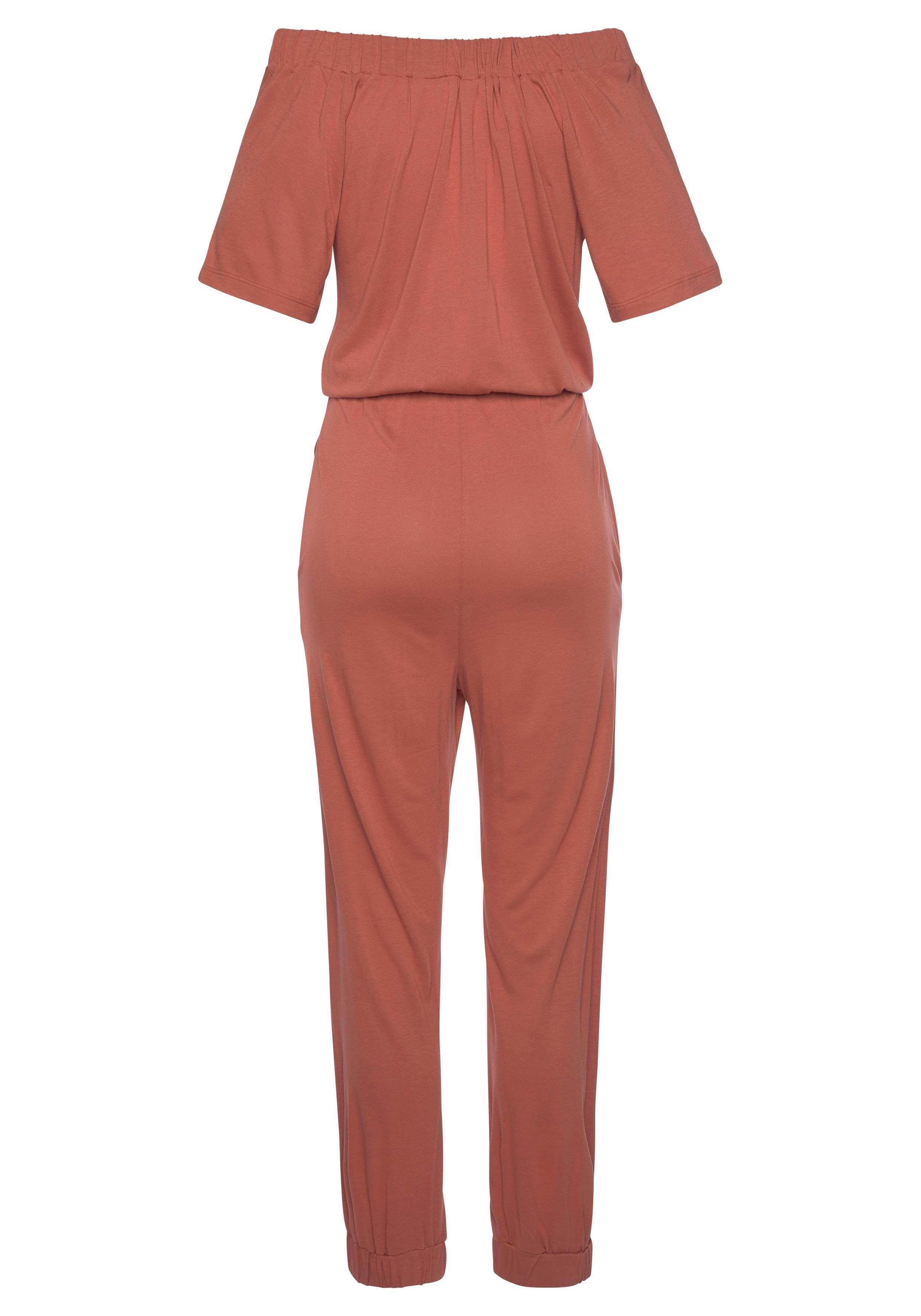 LASCANA Overall im Carmenstyle