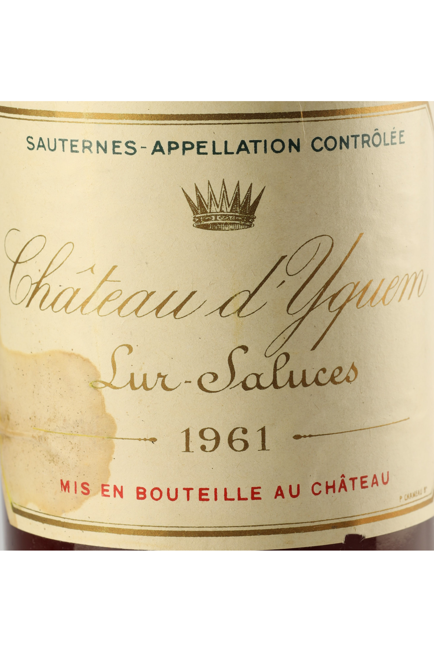 Château d'Yquem 1961, Sauternes