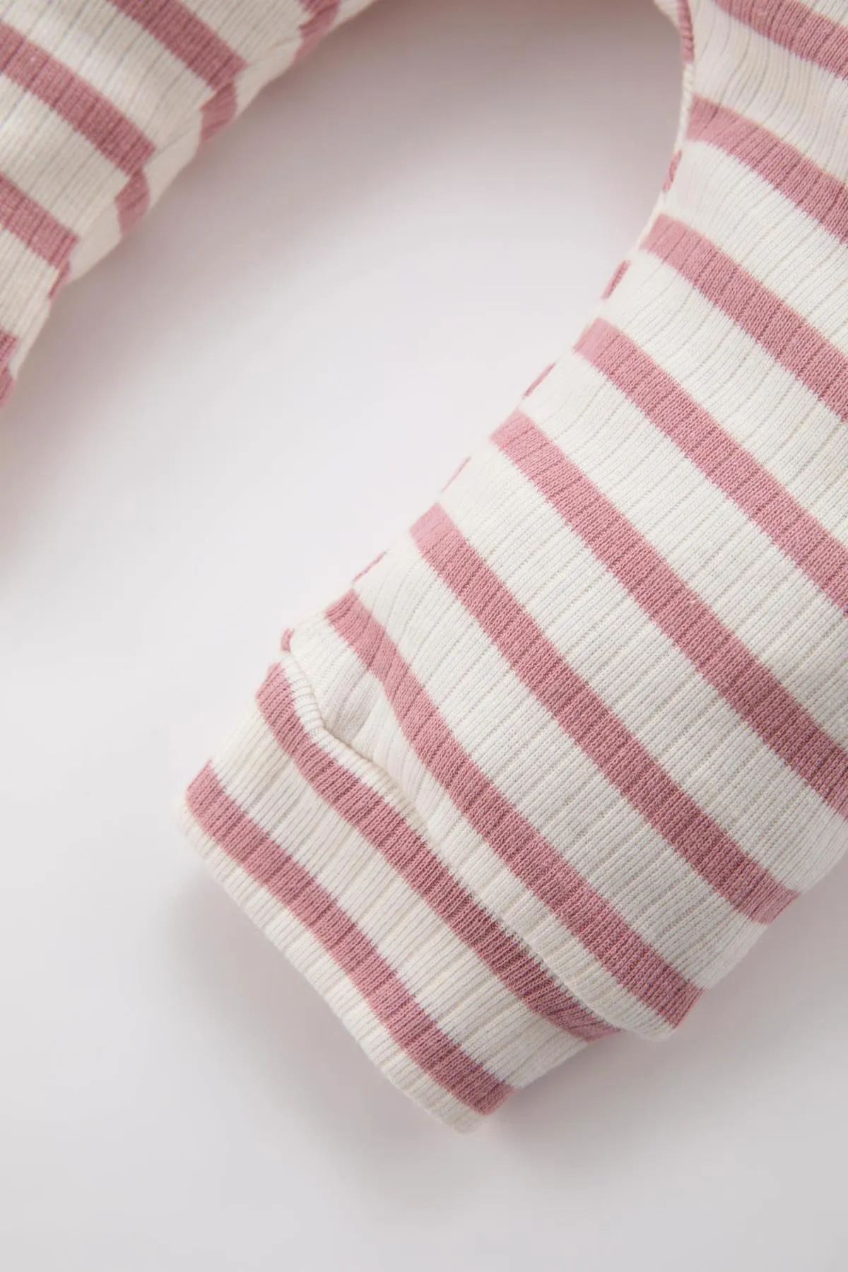 DeFacto  Baby-Overall für Neugeborene, langärmelig, gestreift, gerippt, Camisole