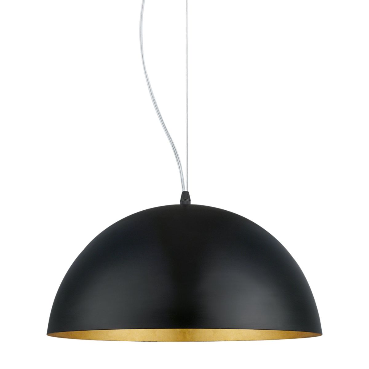 EGLO Pendelleuchte Gaetano 1 Schwarz Gold