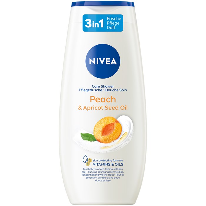 Shower Peach & Apricot Seed Oil Pflegedusche