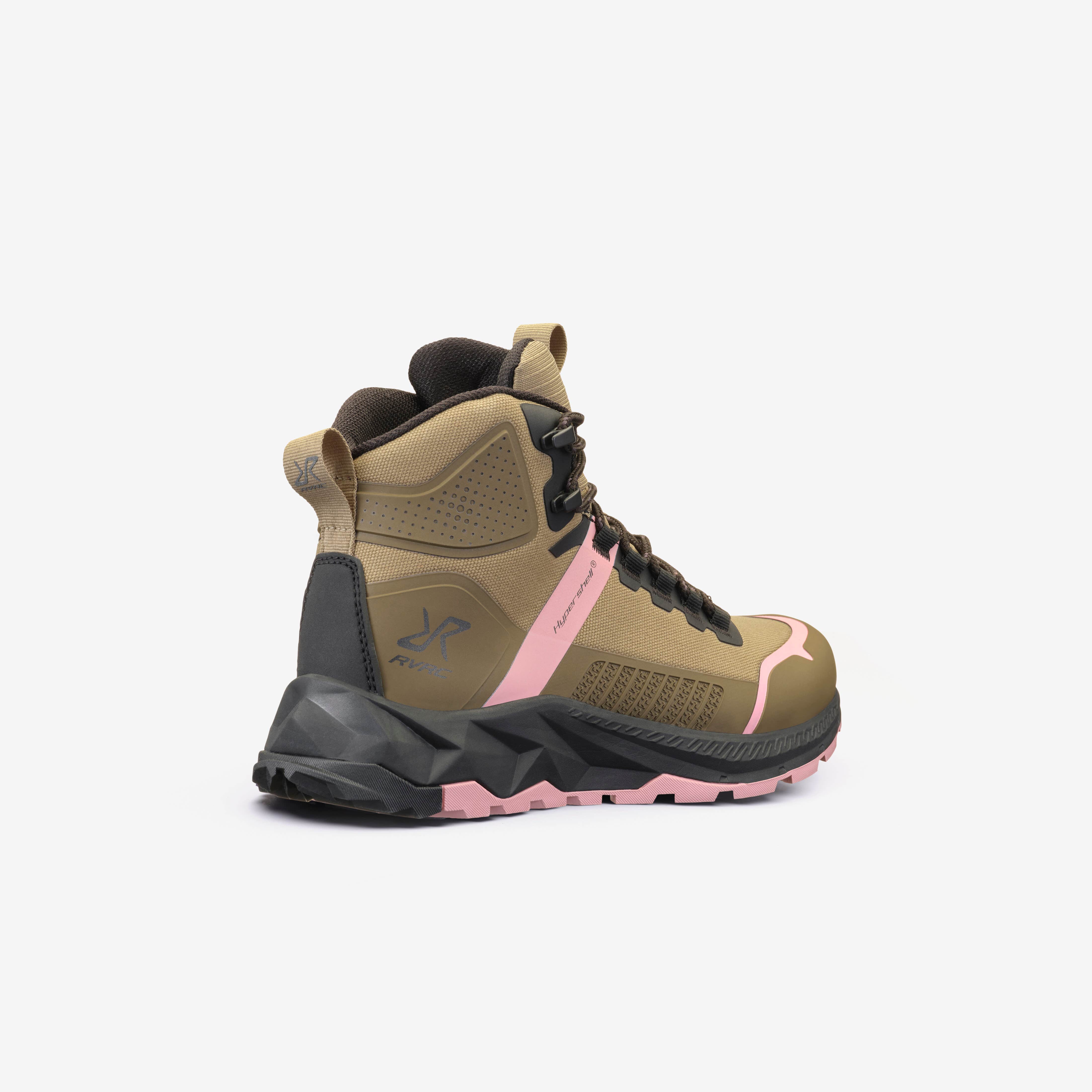 Phantom Trail Mid Waterproof Hiking Boots Femme Khaki/Dusty Pink