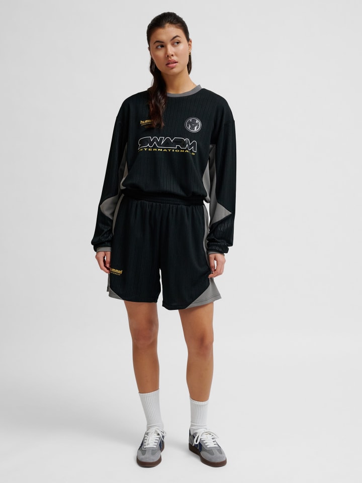 Hummel Hummel Verstellbare Taille Kurze Hose Hmlloose Fußball Erwachsene in BLACK günstig kaufen