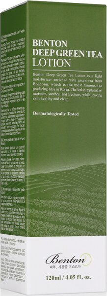 Benton Deep Green Tea Lotion Gesichtslotion