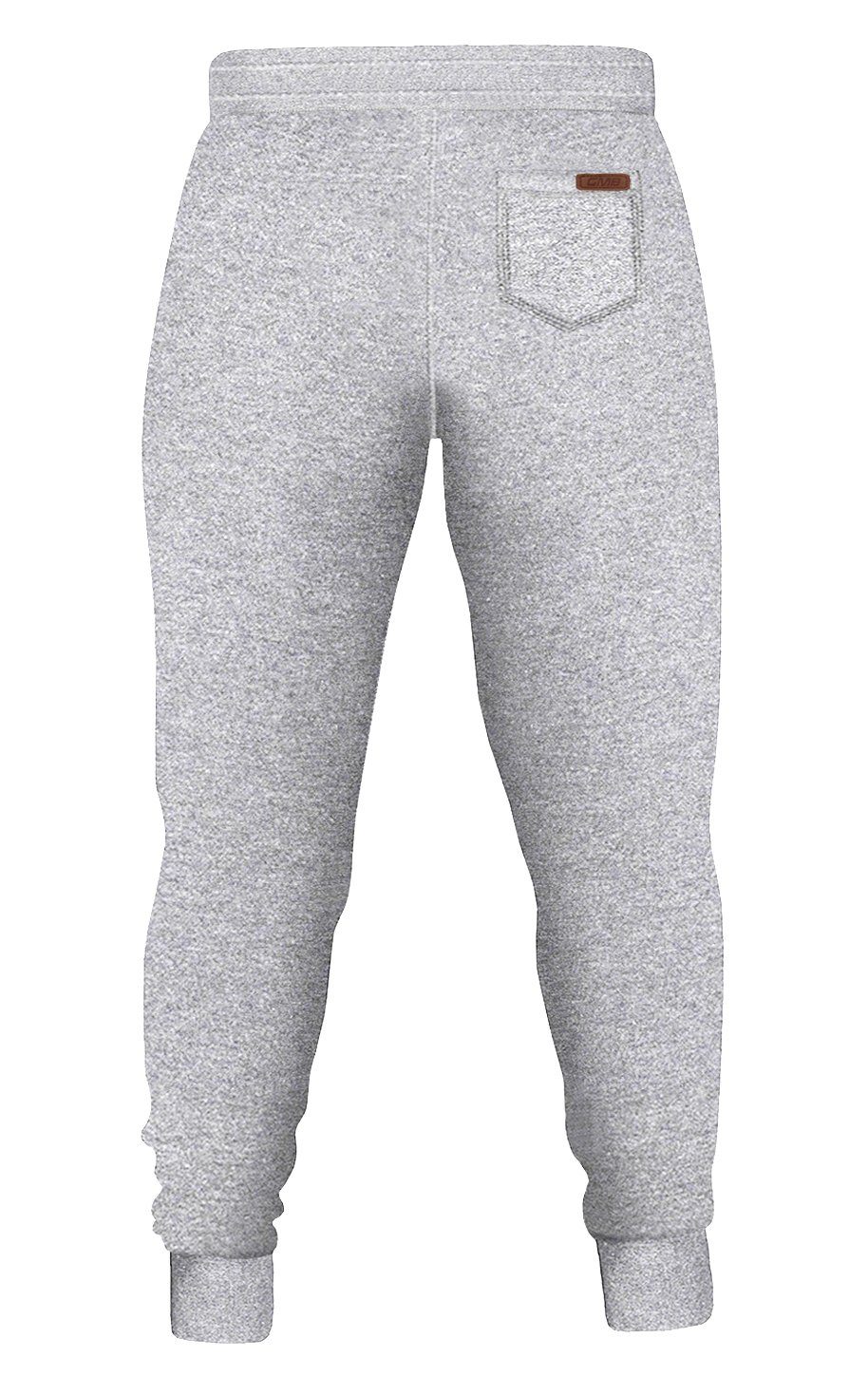 GYMAMBA Jogginganzug Herren leather hellgrau (2-tlg), mit Kapuze