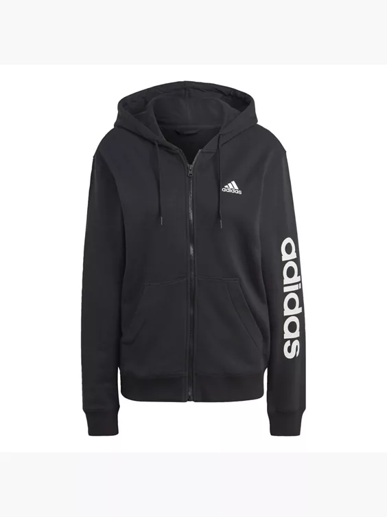 adidas Essentials Linear French Terry Kapuzenjacke