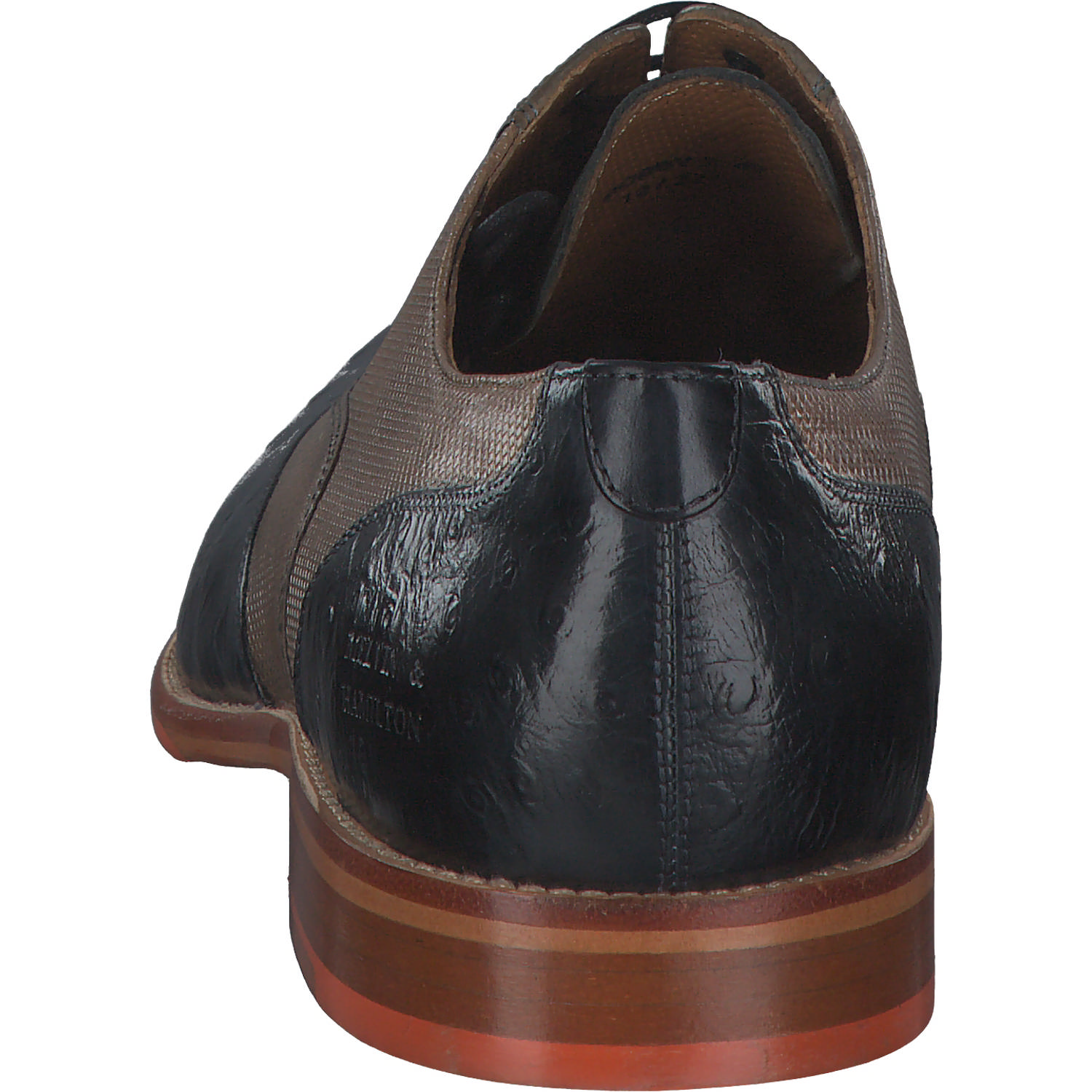 Melvin&Hamilton Bobby 3, Klassische Halbschuhe, Herren, Ostrich Space Dice City