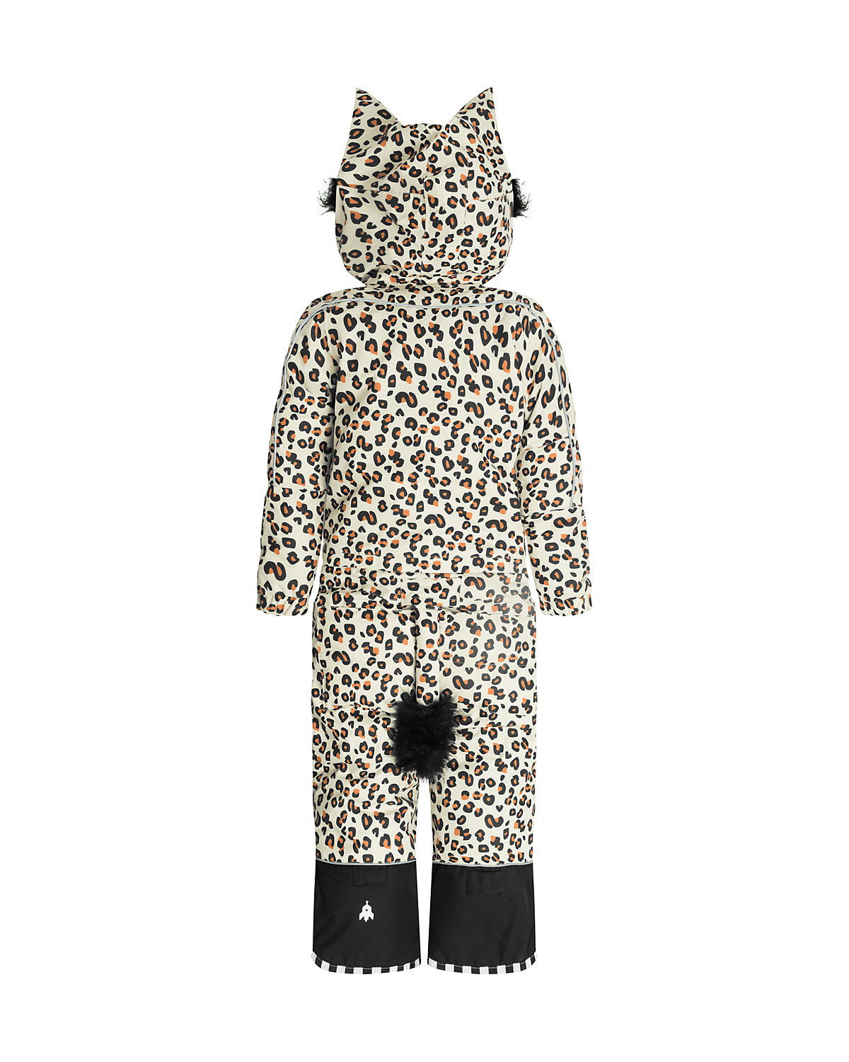 CHEETADO Leopard Black Schneeanzüge
