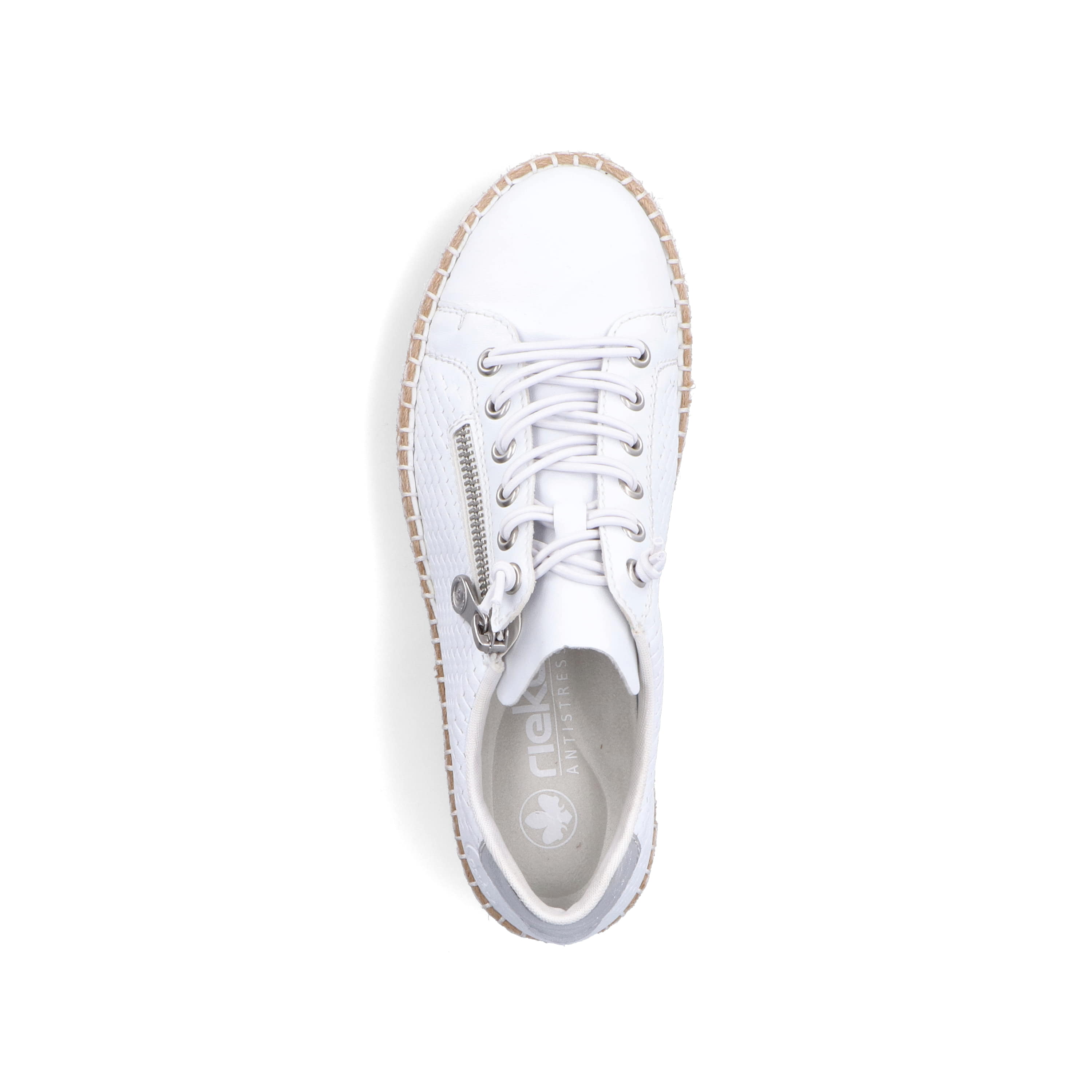 Rieker Damen Slipper schneeweiss