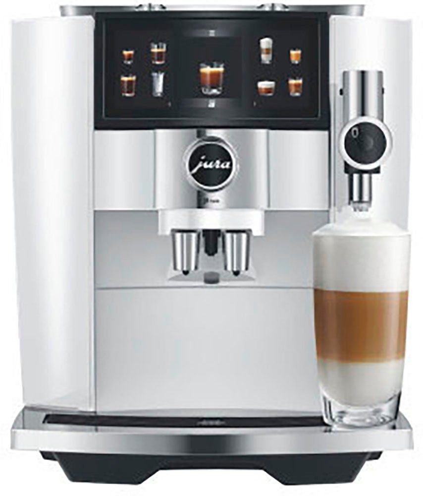 JURA Kaffeevollautomat 15594 J8 twin Diamond White (EA)