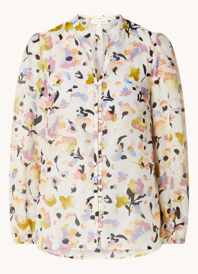Camicetta Maddie di Phase Eight in misto seta con stampa floreale.