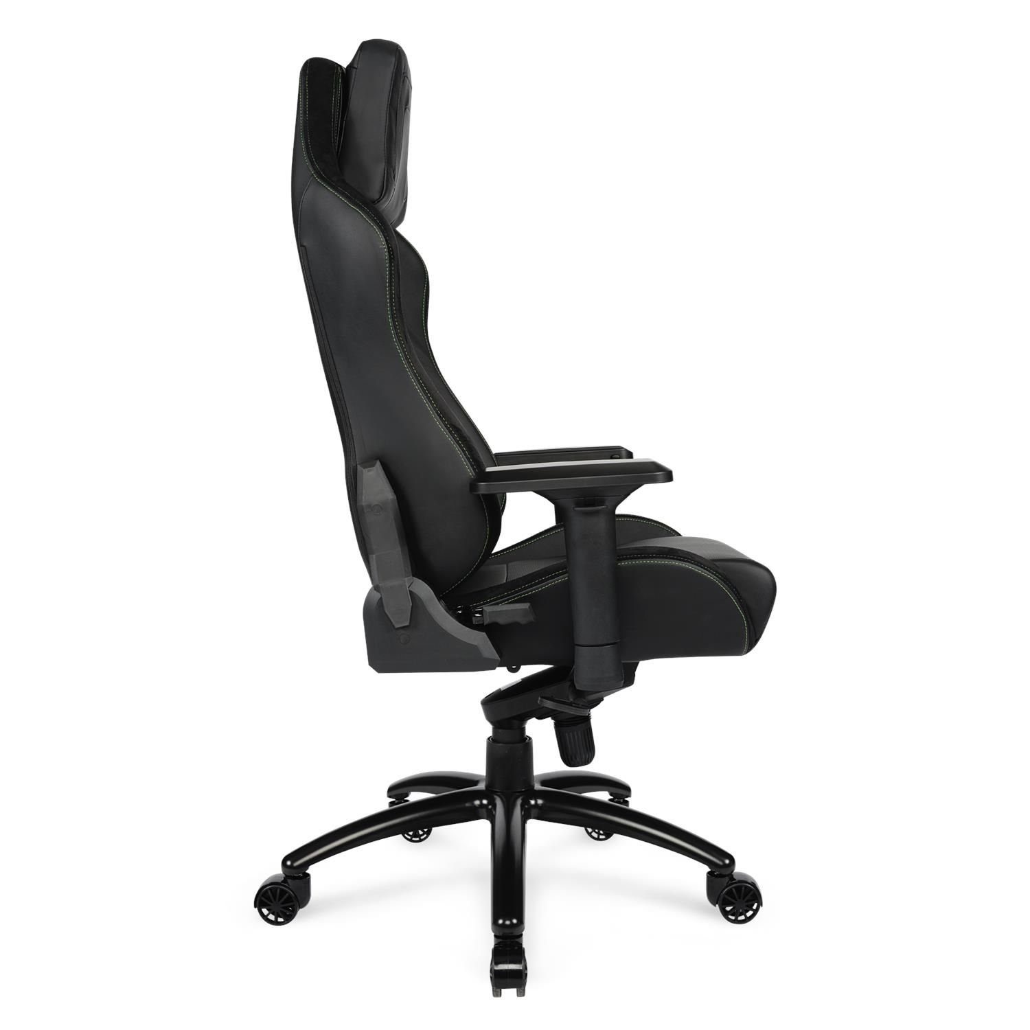 L33T Gaming-Stuhl E-Sport Pro Comfort Gaming Bürostuhl Racing Stuhl (kein Set), neigbar, höhenverstellbar, belastbar bis 145kg
