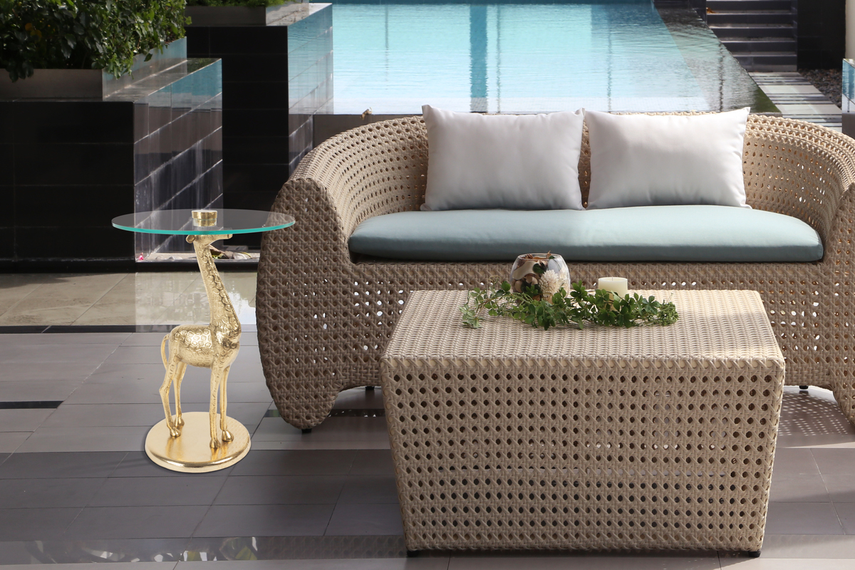 Kayoom Beistelltisch Animality 225 Gold