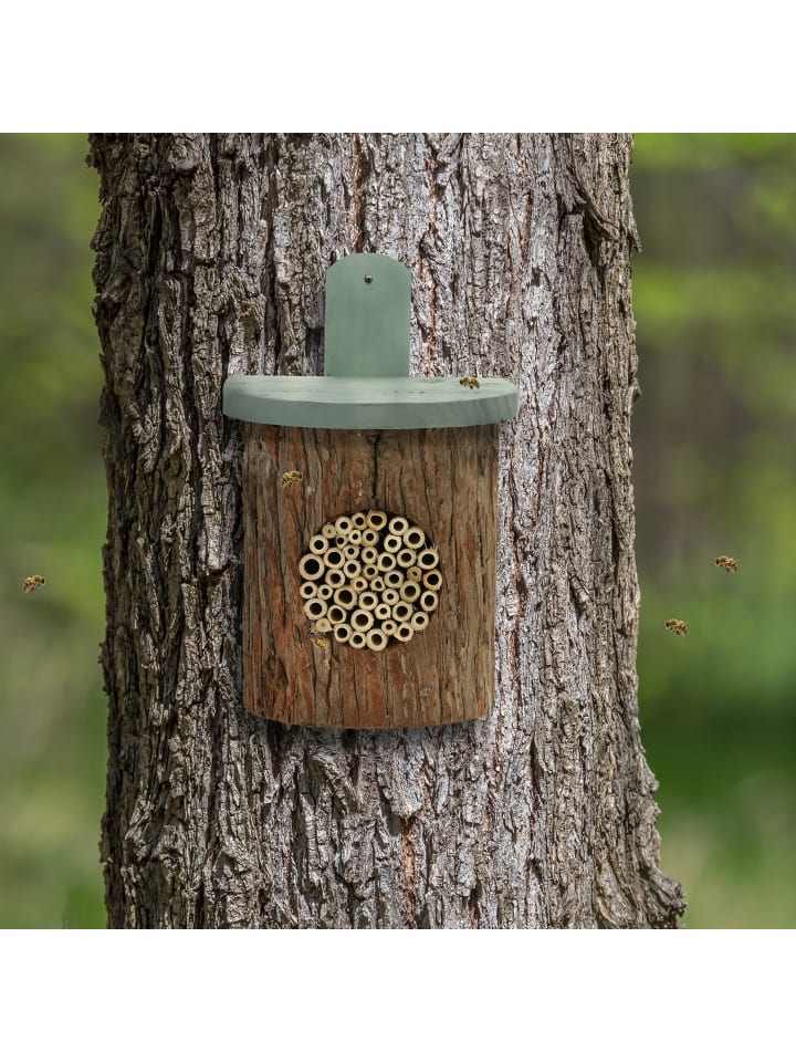 relaxdays Insektenhotel in Natur/ Grün günstig kaufen onesize