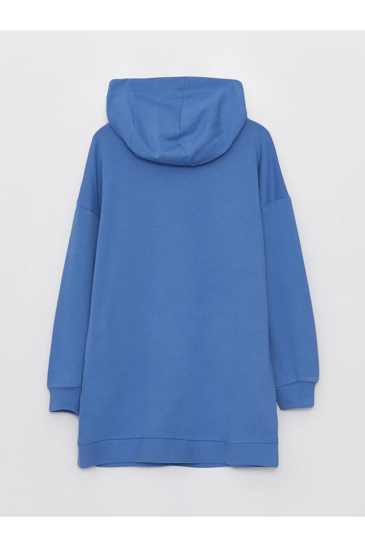 LC Waikiki  Mit Kapuze bestickte Langarm-Sweatshirt-Tunika für Damen