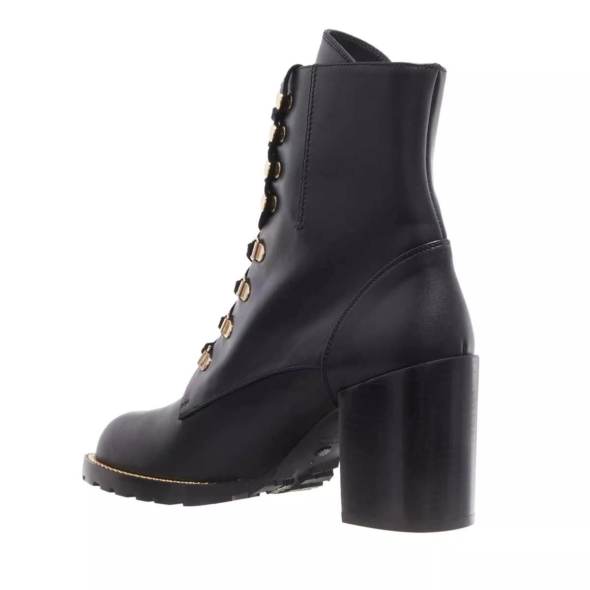 STUART WEITZMAN Stiefeletten schwarz Schnürstiefel