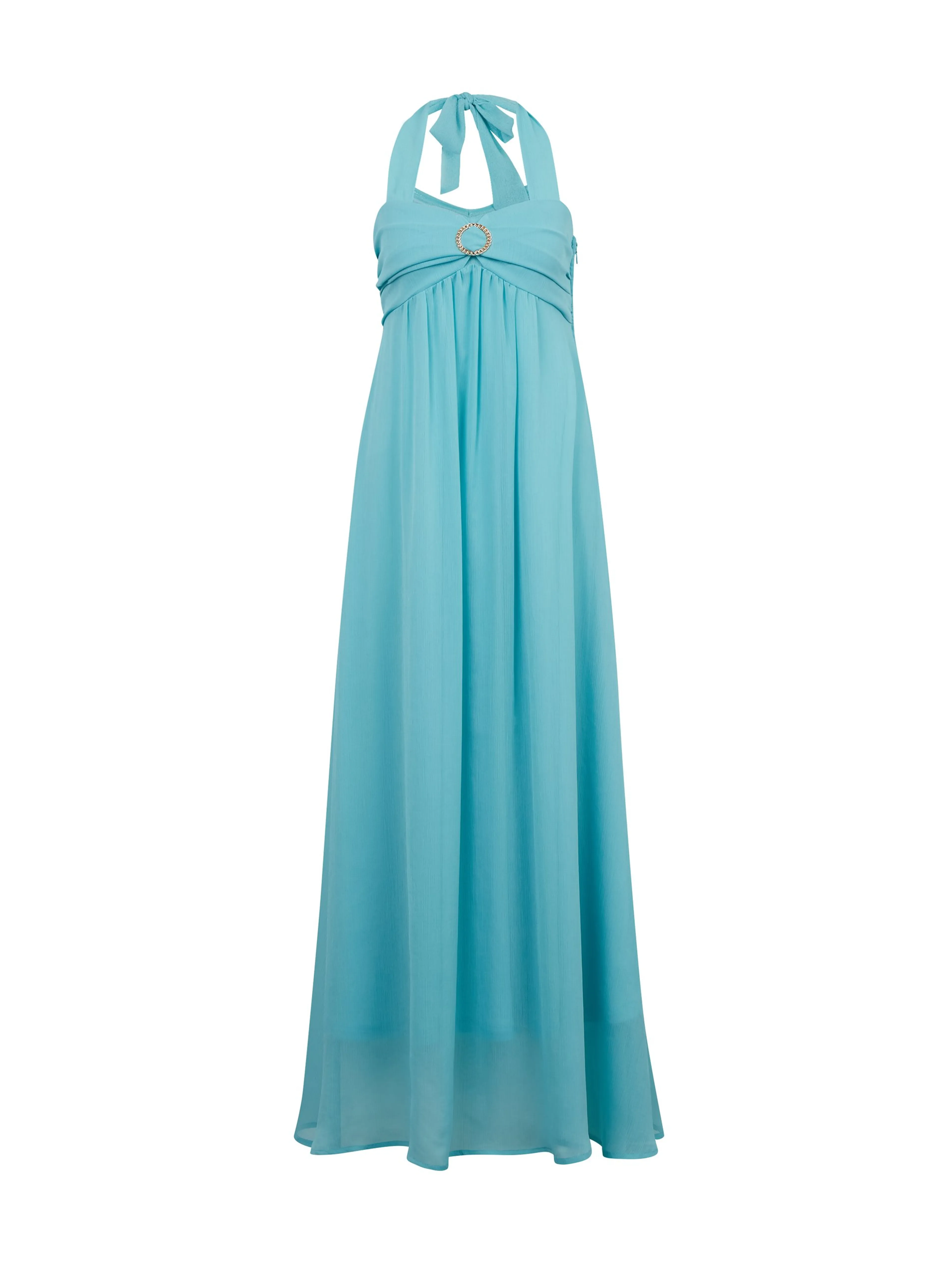 Türkisfarbenes Damen Maxikleid ORSAY