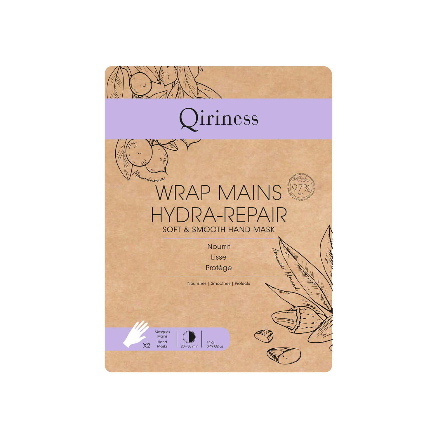 Qiriness Body Qocoon Wrap Mains Hydra-Repair