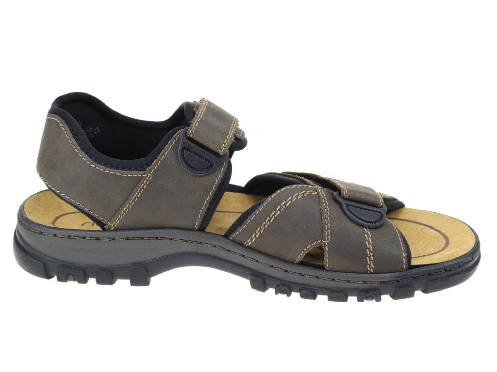 RIEKER Sportliche Sandalen braun HE-SANDALE