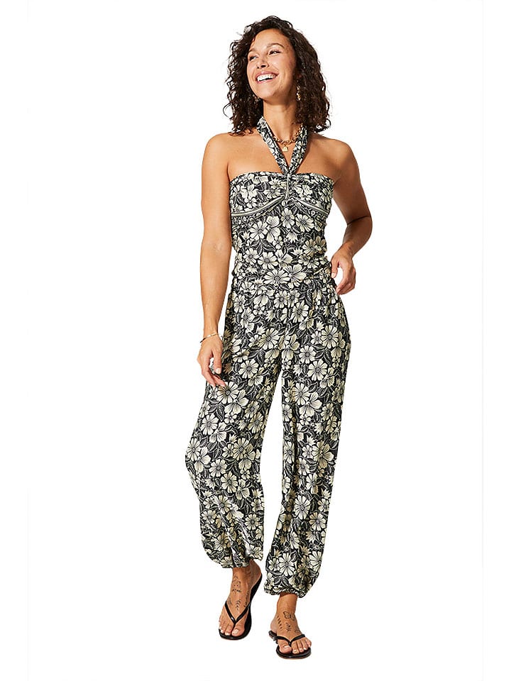 Aller Simplement Jumpsuit in Schwarz/ Weiß günstig kaufen