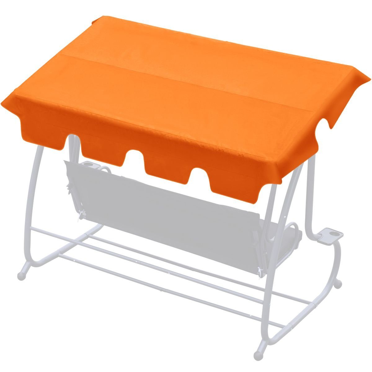 bonsport Hollywoodschaukelersatzdach Ersatzdach für Hollywoodschaukel, Polyester, PVC beschichtet