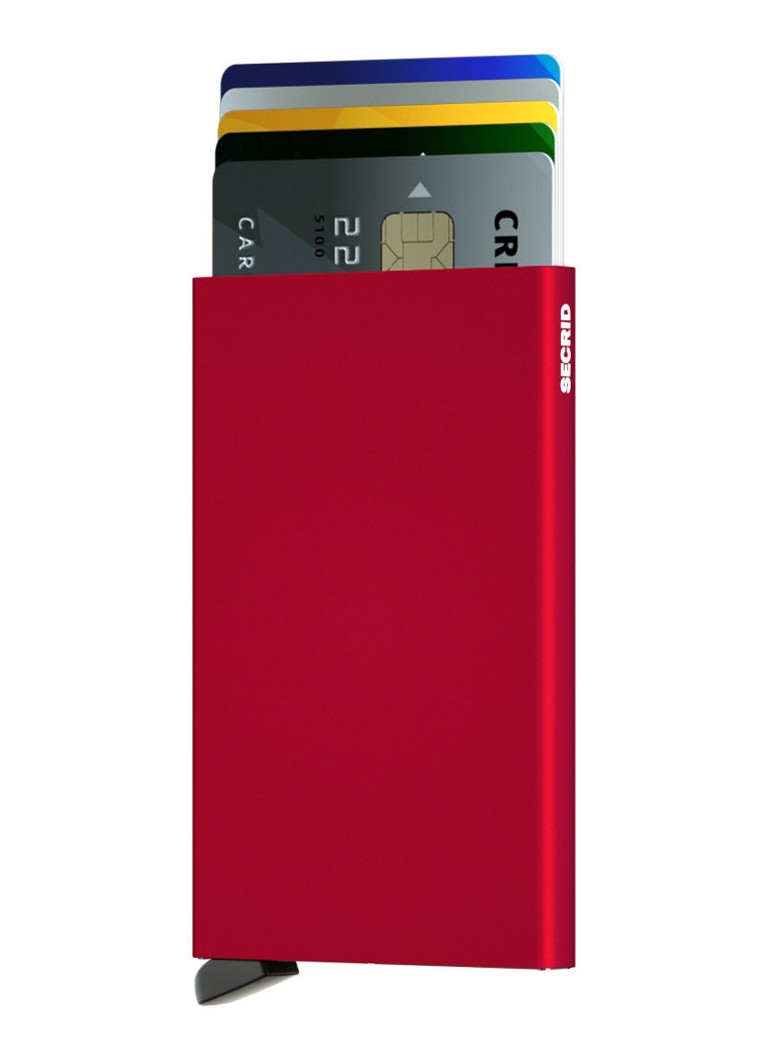 Portofel Secrid Cardprotector din aluminiu pentru carduri de credit.