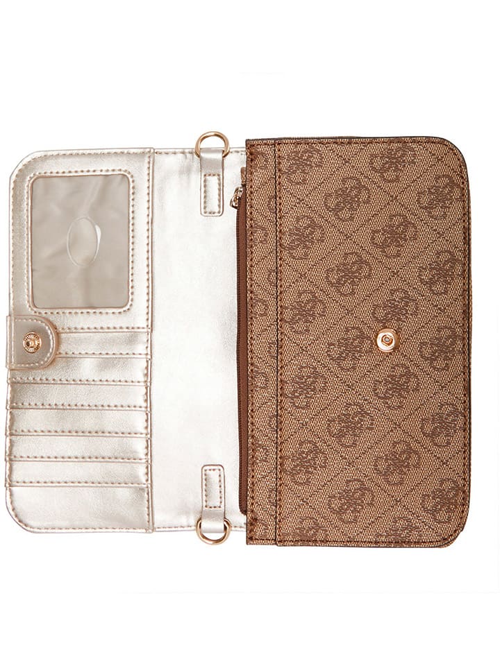 Guess Umhängetasche in Hellbraun - (B)19 x (H)12 x (T)4 cm günstig kaufen onesize