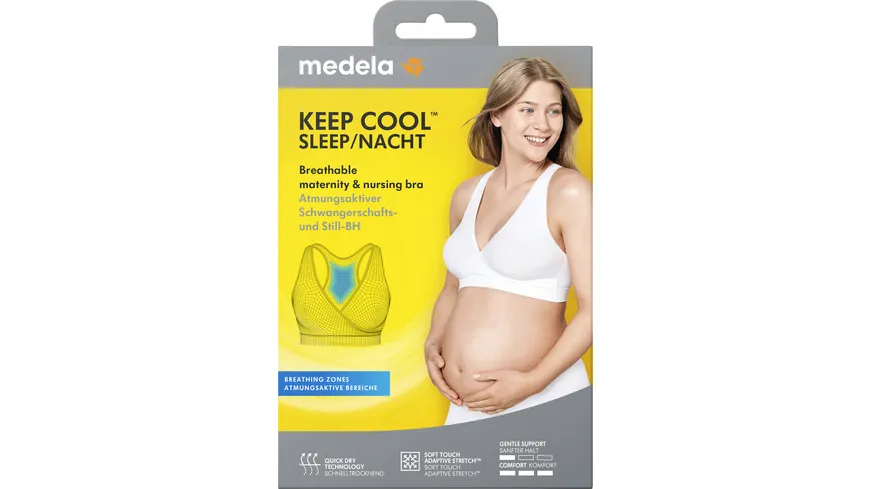 Medela Keep Cool™ Schlaf-Bustier weiß, M weiß