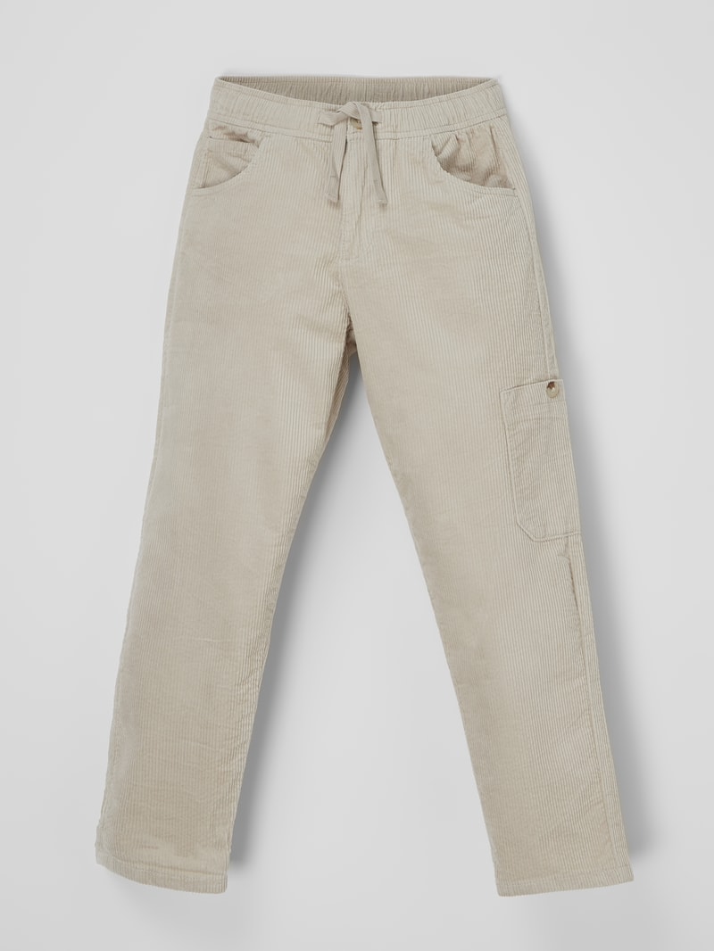 Hose aus Cord in sand