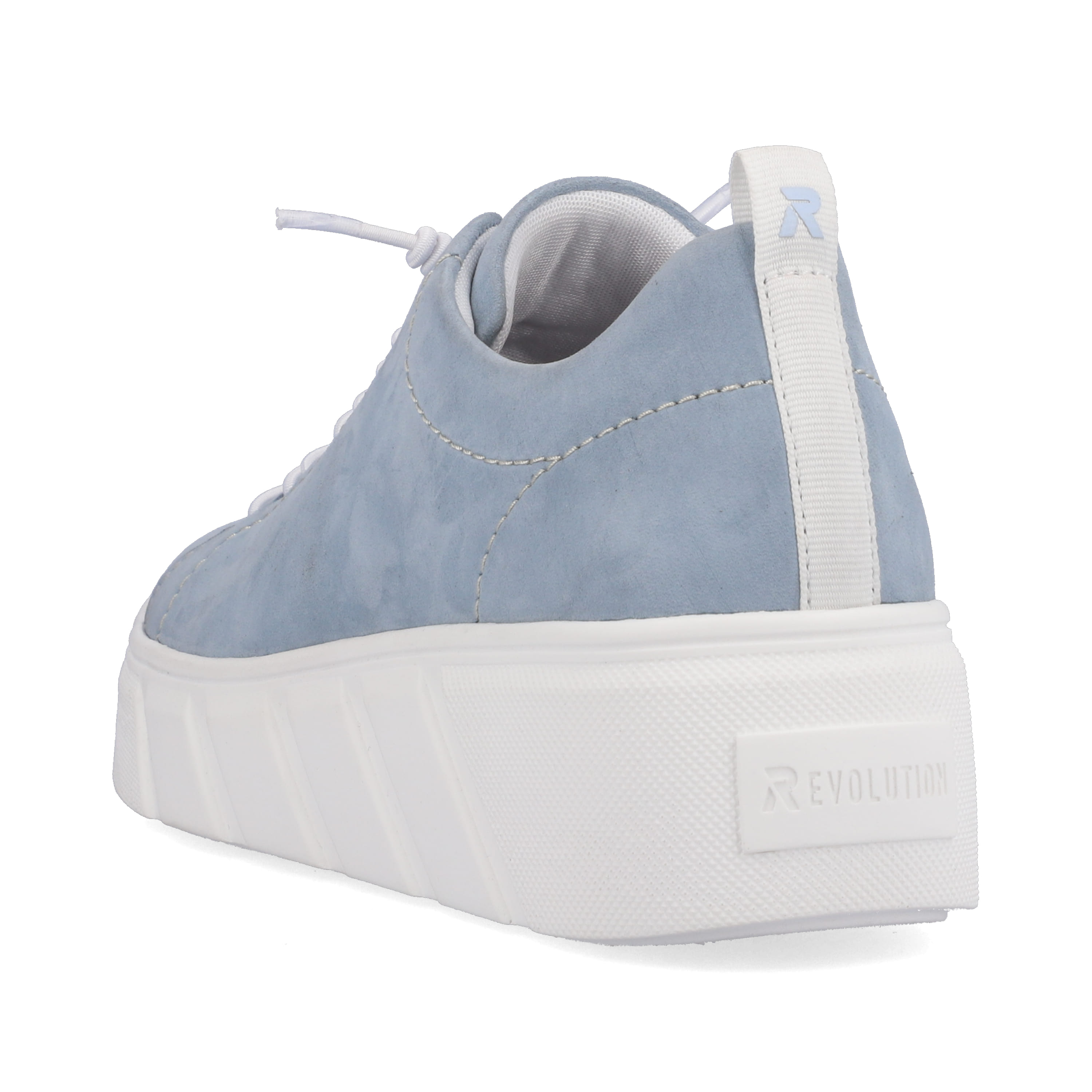 Rieker Damen Sneaker Low light summer blue
