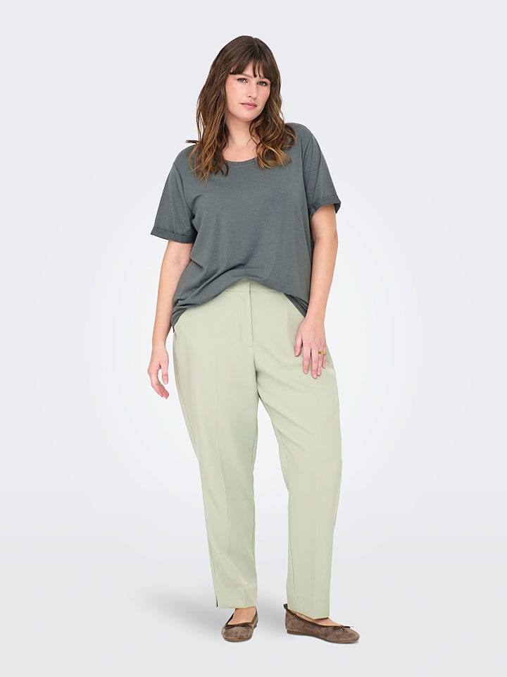 ONLY Carmakoma Shirt in Grau günstig kaufen