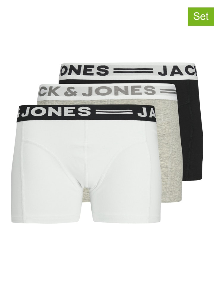 JACK & JONES Junior 3er-Set: Boxershorts 