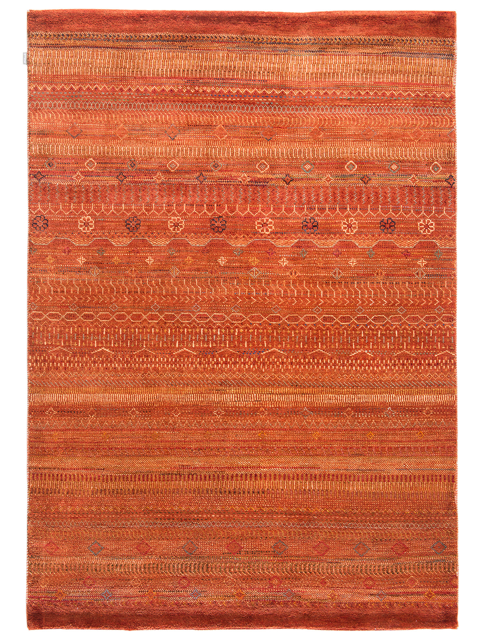 Contemporary Gabbeh ca. 140 x 201 cm, Unikat / Einzelstück