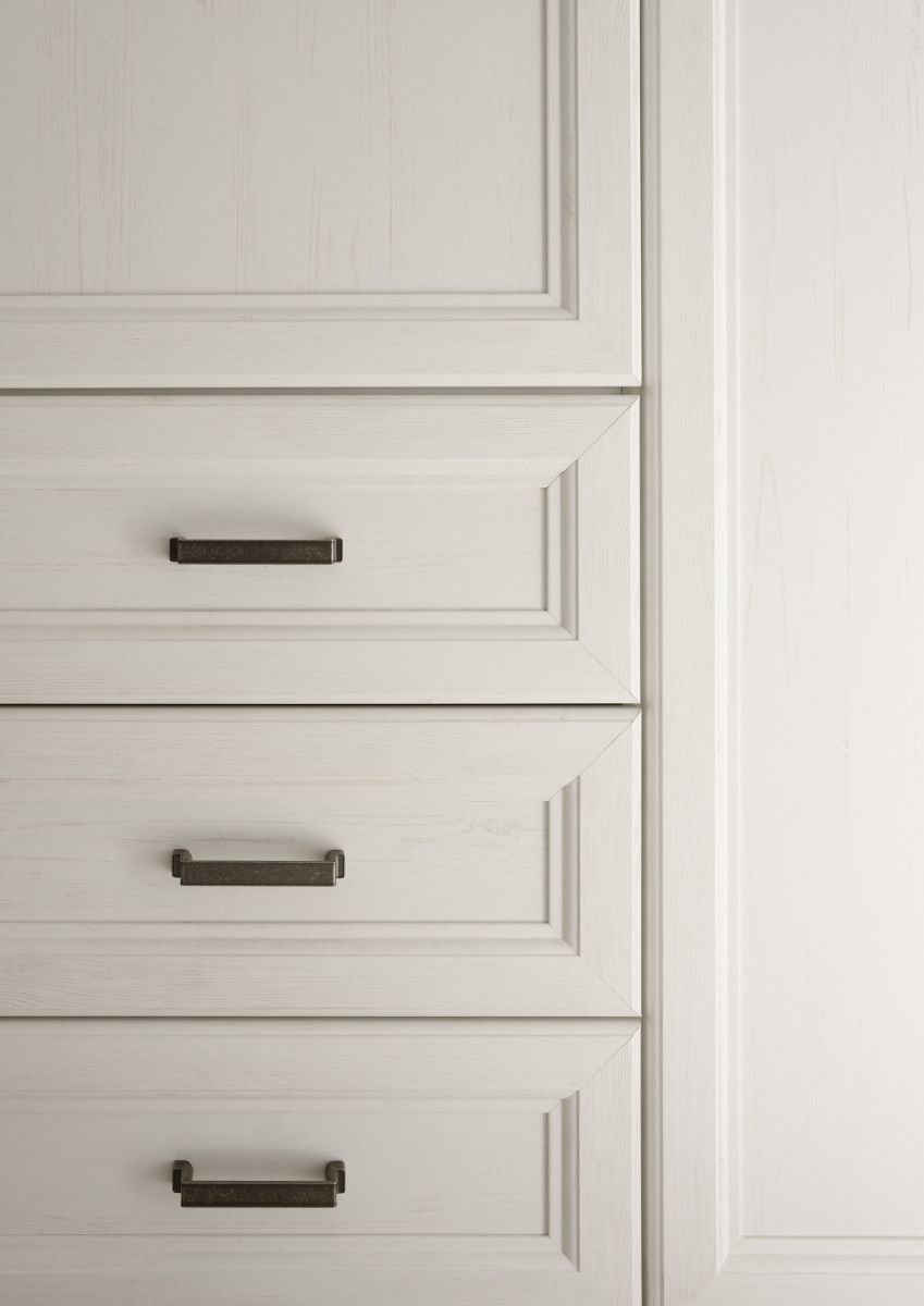 Kleiderschrank Jasmin Weiß