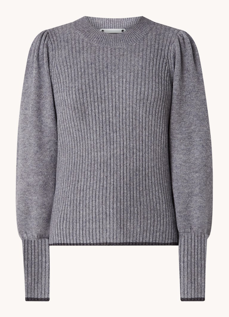 Maglione a collo alto a coste di Co'Couture Row
