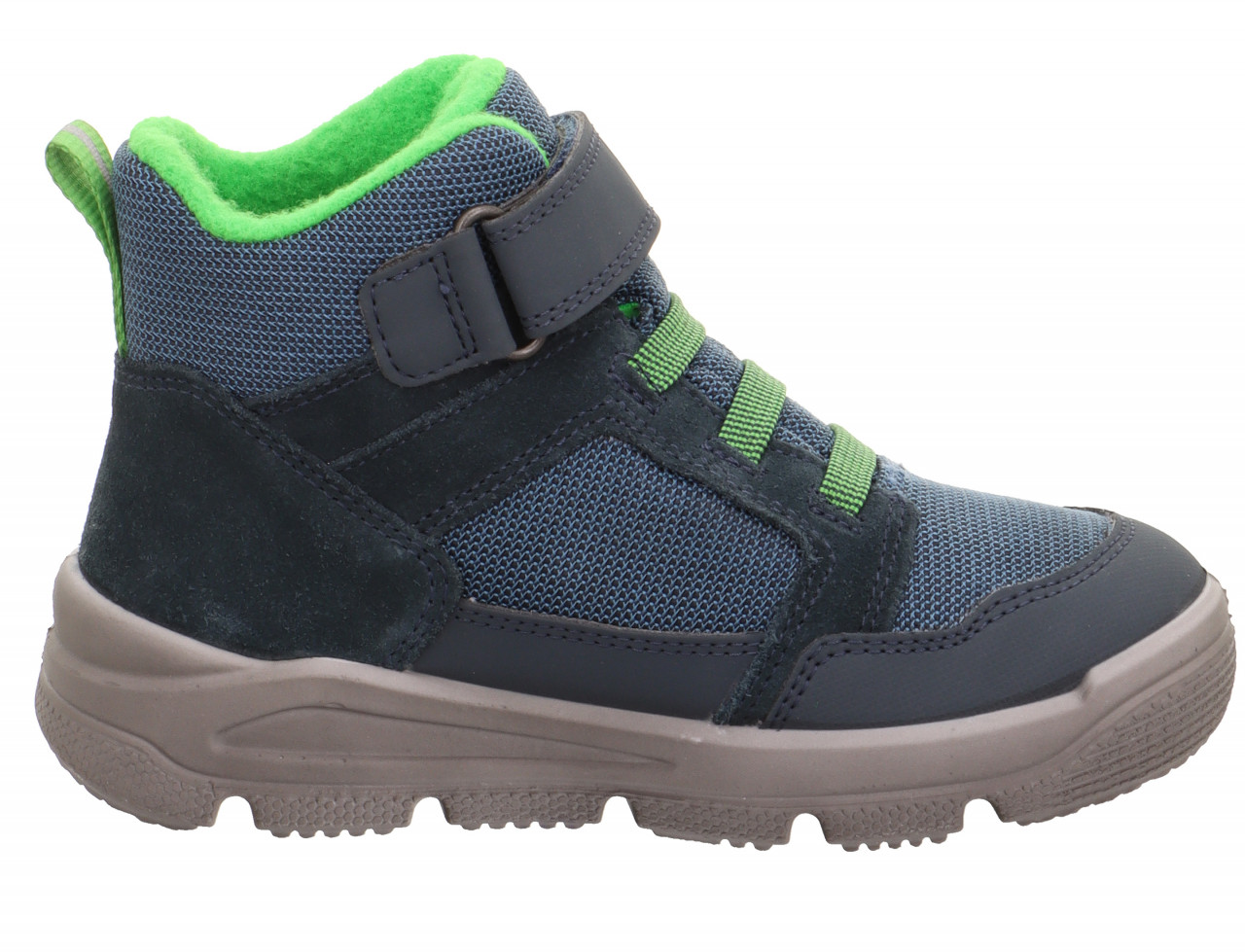 MARS - Blau/GrünBoots mit Klettverschluss