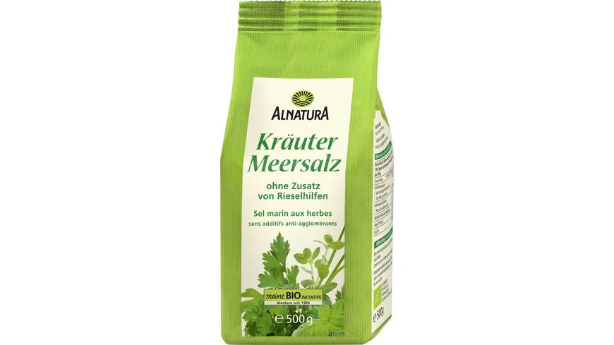 Alnatura Bio Kräuter-Meersalz 500 g