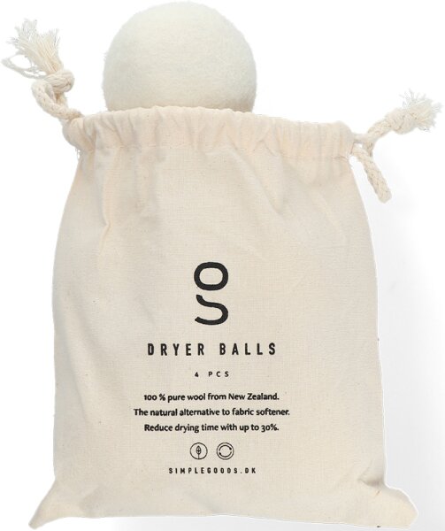 Simple Goods Dryer Balls 4-pack Reinigungspads