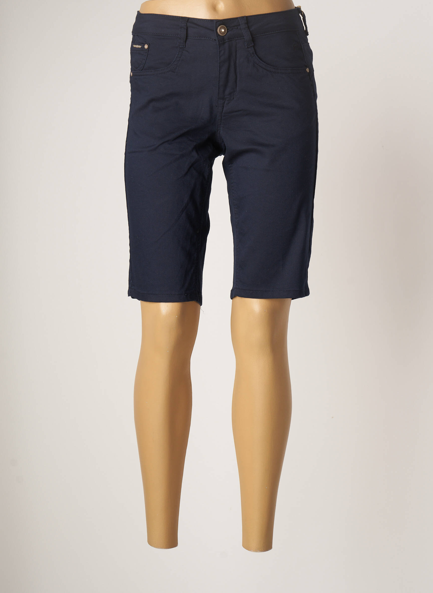 Cream Bermudas Femme couleur bleu
